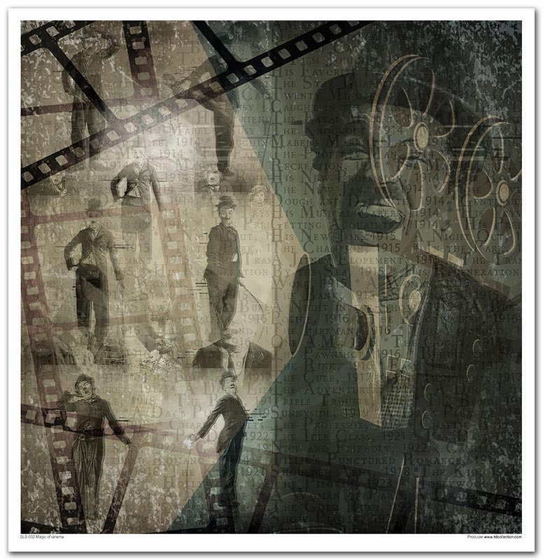 Paperisetti Magic of Cinema 30 x 30cm | ITD Collection