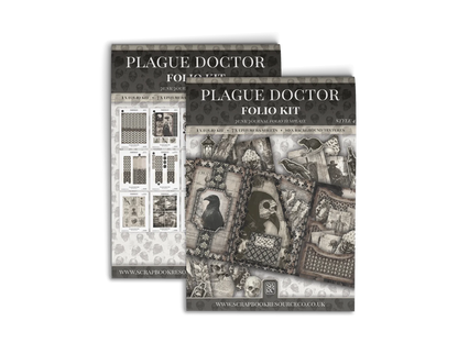 Paper pad The Plague Doctor 15 x 18 | Scrapbook Resource Co