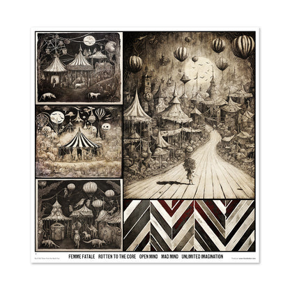Paperisetti Tales from the Dark Fair 30 x 30cm | ITD Collection