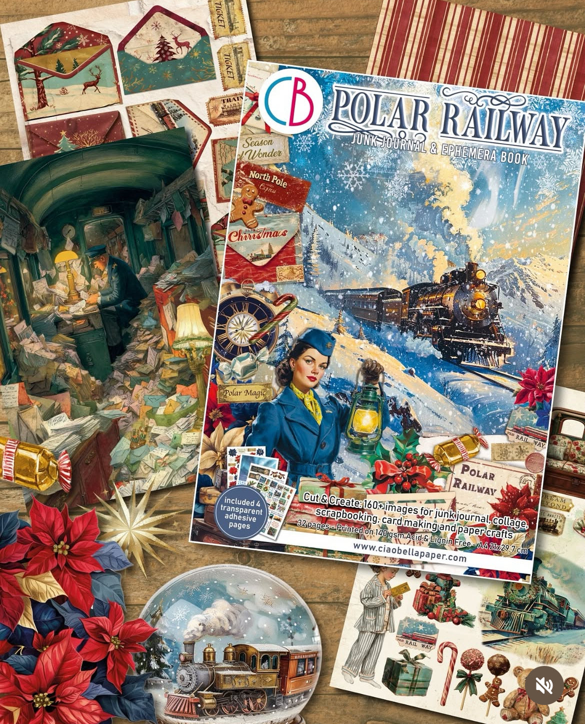 Craft book Woodland Party A4 | Ciao Bella