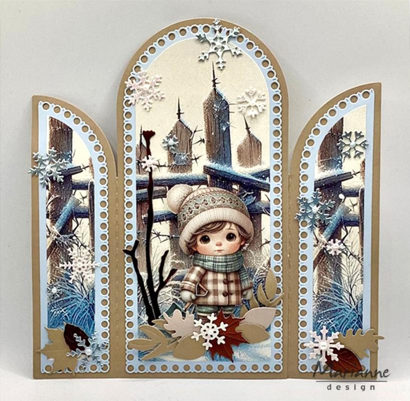 Paperikko Winterset by Fairybells A4 | Marianne Design