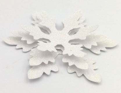 Decorative card border snowflakes 5 pcs | JK Primeco