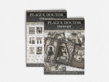 Paper pad The Plague Doctor 15 x 18 | Scrapbook Resource Co