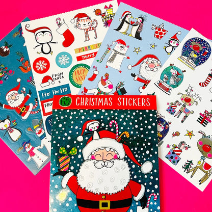 Sticker book Joyful Little Stickers 4 sticker sheets | Rachel Ellen Design