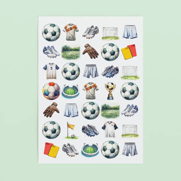 Tarra-arkki Jalkapallo | Sticker Varia