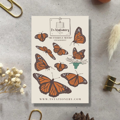 Sticker sheet Winter Lanterns | T's Stationery OUTLET