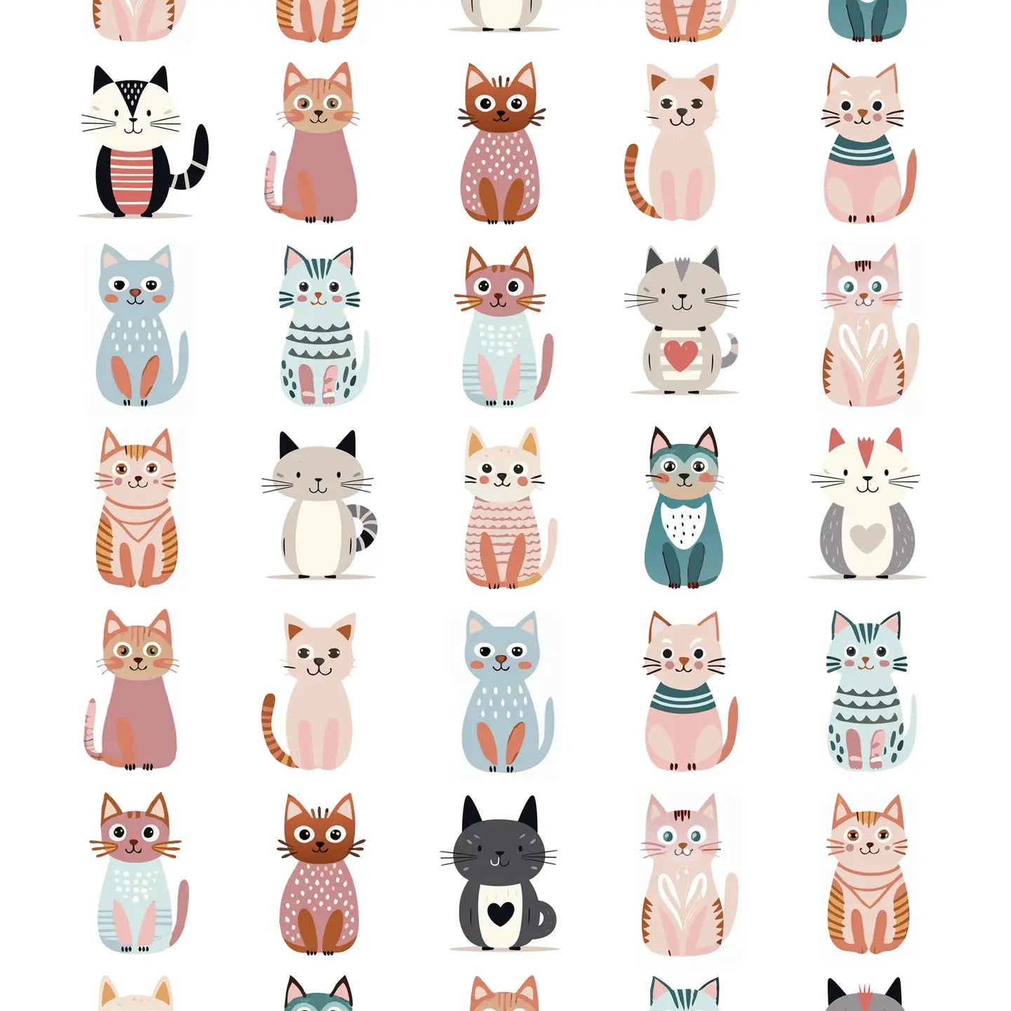 Tarra-arkki Cats | Sticker Varia
