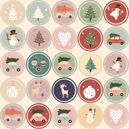 Tarra-arkki Best Christmas | Sticker Varia