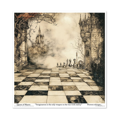 Paperisetti Alice's Magic 30 x 30cm | ITD Collection