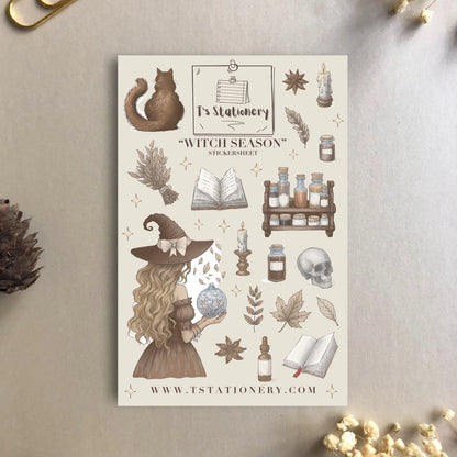 Sticker sheet Witch's Kitchen | T's Stationery