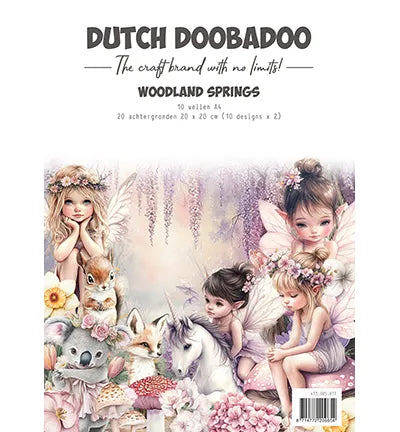 Paperikko A4 Woodland Spring | Dutch Doobaboo