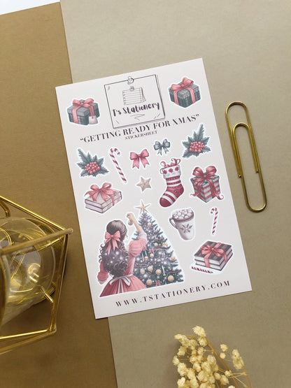 Sticker sheet Winter Lanterns | T's Stationery OUTLET