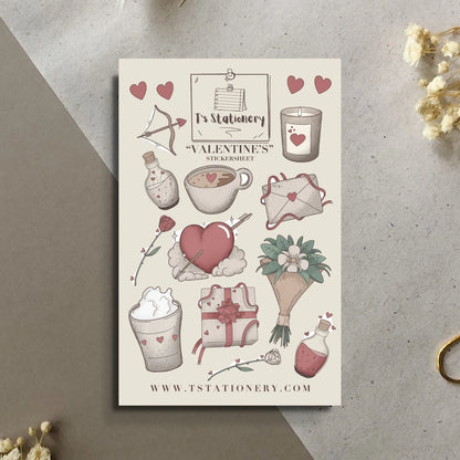 Sticker sheet Winter Lanterns | T's Stationery OUTLET