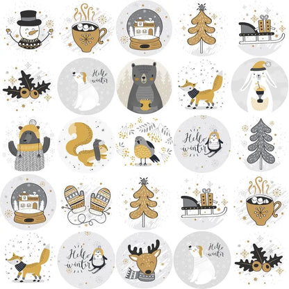 Tarra-arkki Golden Winter | Sticker Varia