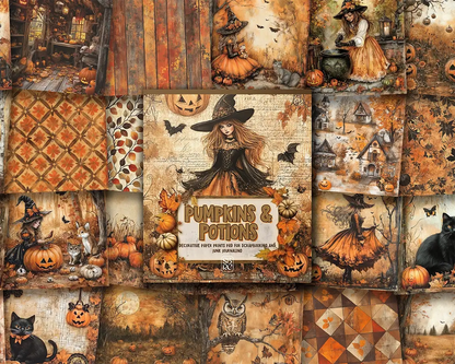 Paper pad The Fortune Teller 2 15 x 18 | Scrapbook Resource Co