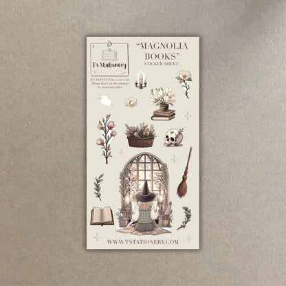 Sticker sheet washi stickers Romantic Peonies | T's Stationery