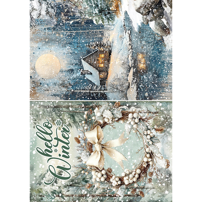 Rice paper set Celestial A5 | Ciao Bella