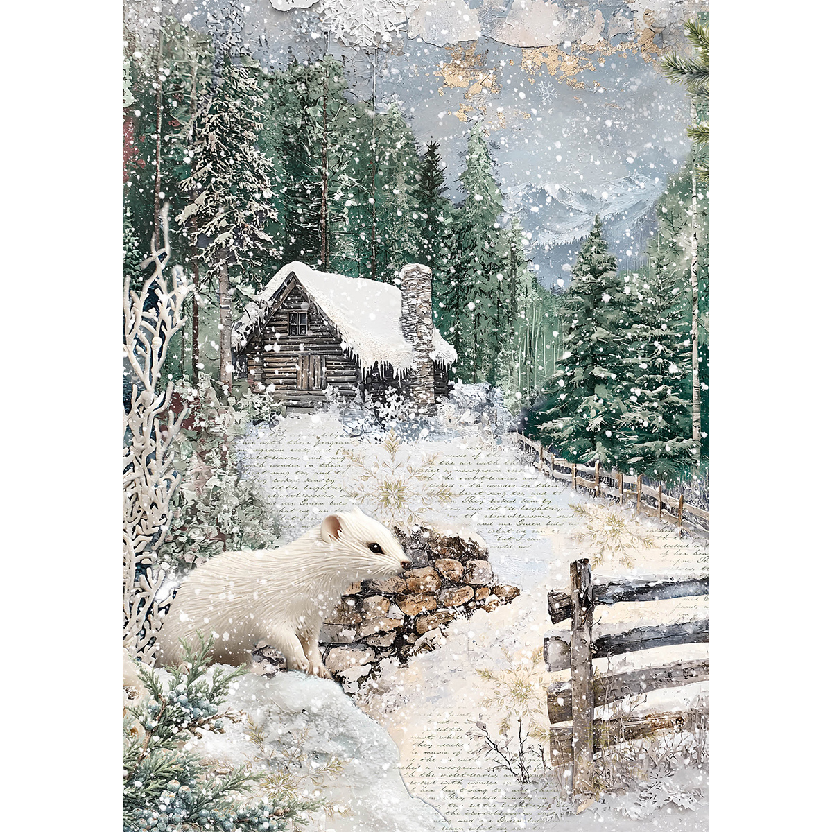 Rice paper set Celestial A5 | Ciao Bella