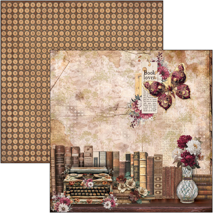 Suuri paperikko Book Lovers 30x30 | Ciao Bella