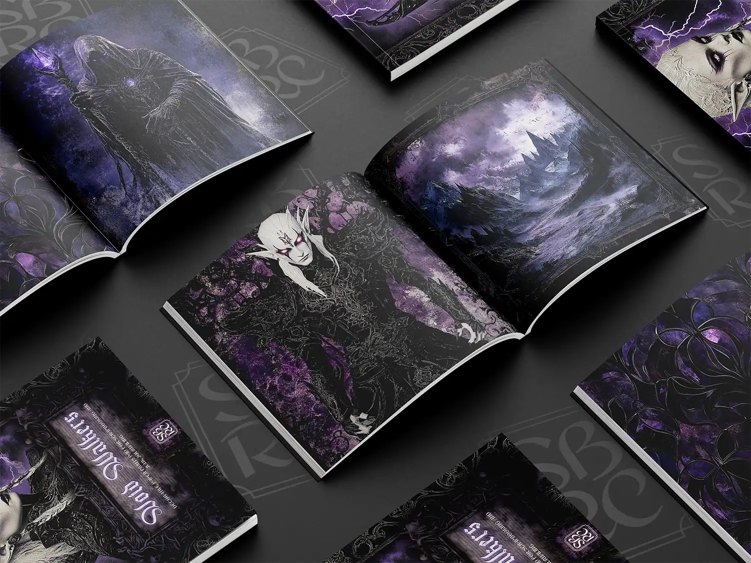 Paper pad The Vampire Count 15 x 18 | Scrapbook Resource Co