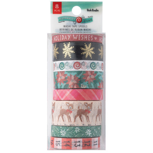 Washiteippisetti Peppermint Kisses Washi Tape | American Crafts