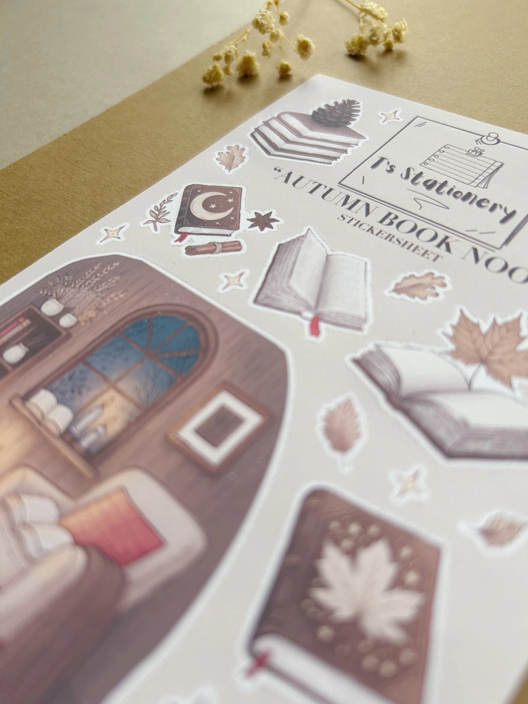 Sticker sheet Winter Lanterns | T's Stationery OUTLET