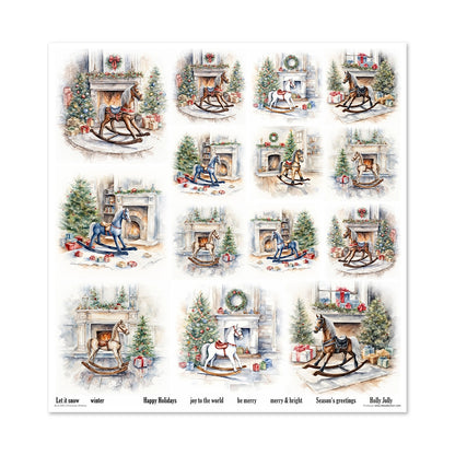 Paperisetti Christmas Wishes 30 x 30cm | ITD Collection