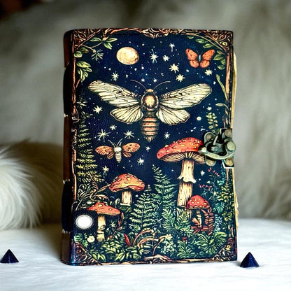 Vintage Leather Journal Notebook Leather Diary Compass | Craft Junky Store