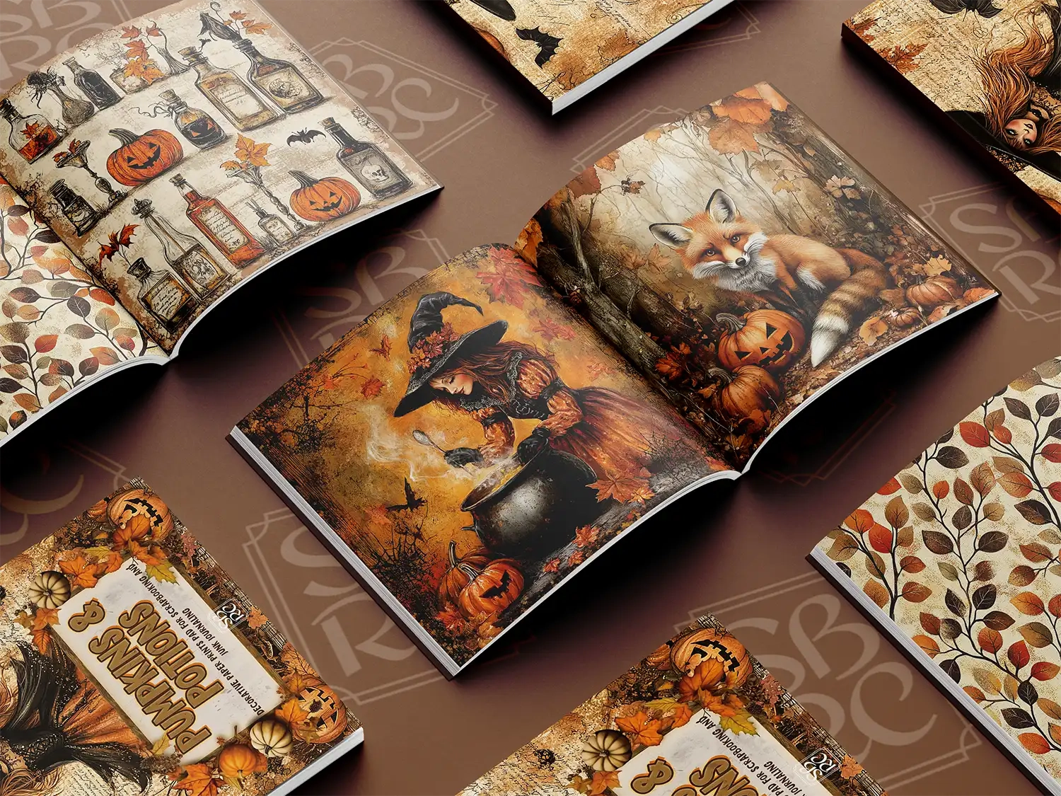 Paper pad The Fortune Teller 2 15 x 18 | Scrapbook Resource Co