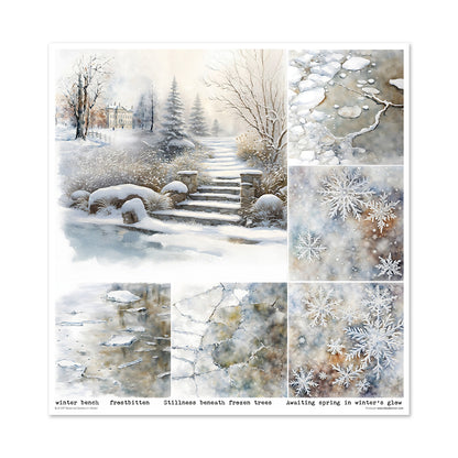 Paperisetti Botanical Garden in Winter 30 x 30cm | ITD Collection