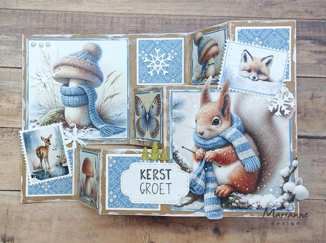 Paperikko Winterset by Fairybells A4 | Marianne Design