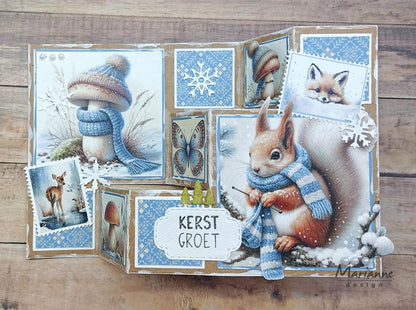 Paperikko Winterset by Fairybells A4 | Marianne Design