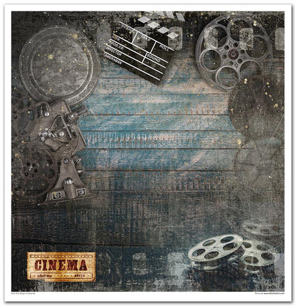 Paperisetti Magic of Cinema 30 x 30cm | ITD Collection