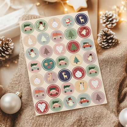 Tarra-arkki Best Christmas | Sticker Varia