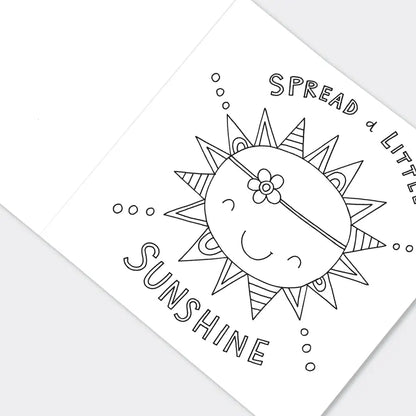 Coloring book for kids On The Farm | Rachel Ellen Design