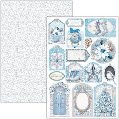 Craft Paper A4 Elegance of Blue | Ciao Bella