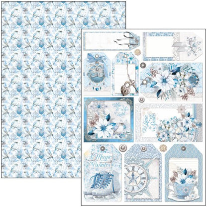 Craft Paper A4 Elegance of Blue | Ciao Bella