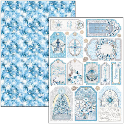 Craft Paper A4 Elegance of Blue | Ciao Bella