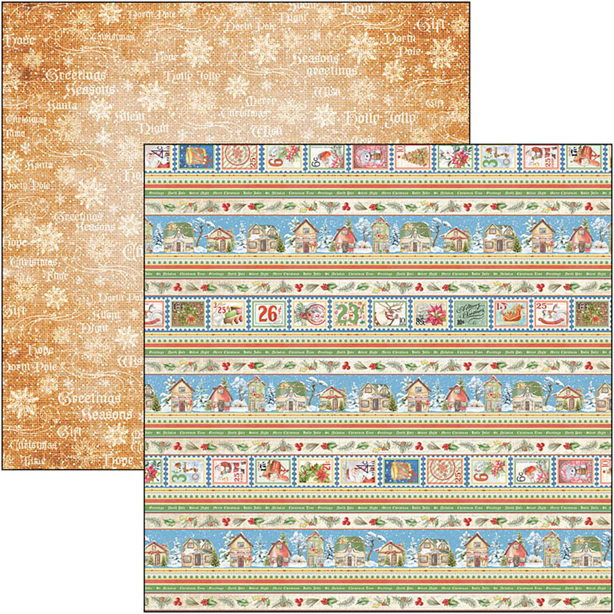 Paper Dear Santa 20x20 cm | Bye Bella