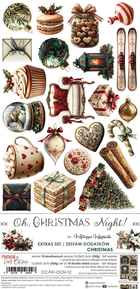 Vintage Sonata paper 15 x 15 cm | Craft O'Clock