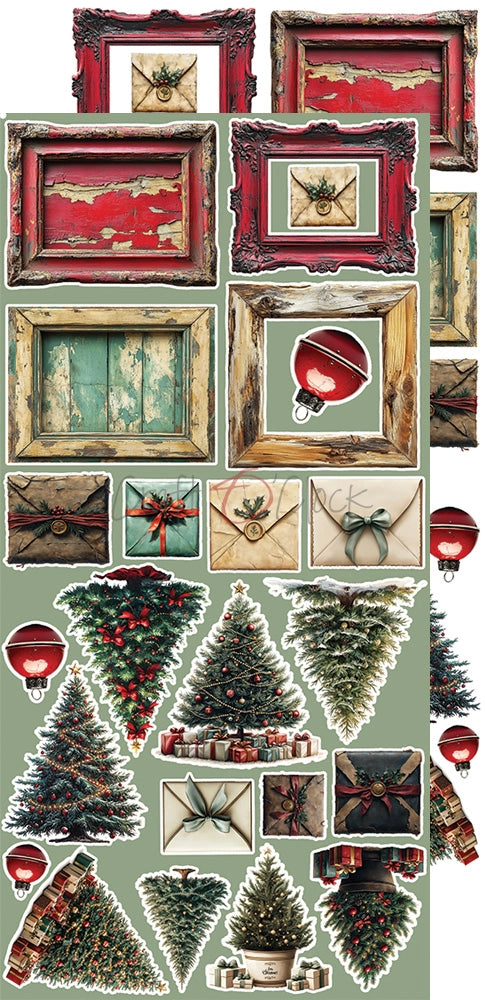 Vintage Sonata paper 15 x 15 cm | Craft O'Clock