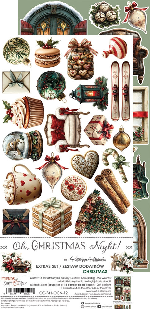 Vintage Sonata paper 15 x 15 cm | Craft O'Clock