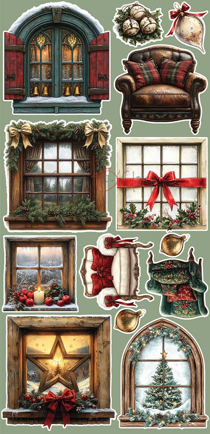 Vintage Sonata paper 15 x 15 cm | Craft O'Clock