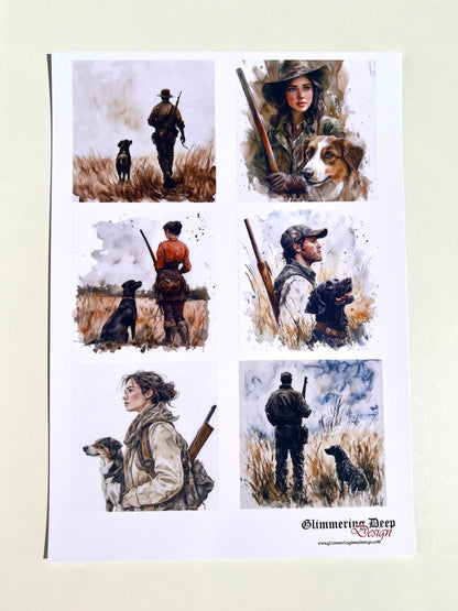 Photo sheet Tractors | Glimmering Deep