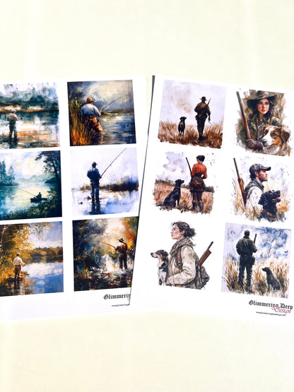 Photo sheet Tractors | Glimmering Deep