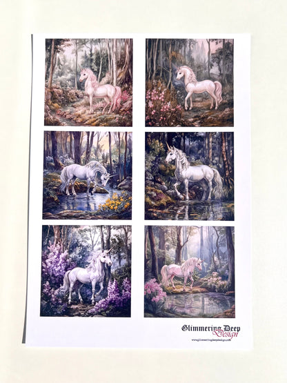 Photo sheet Tractors | Glimmering Deep