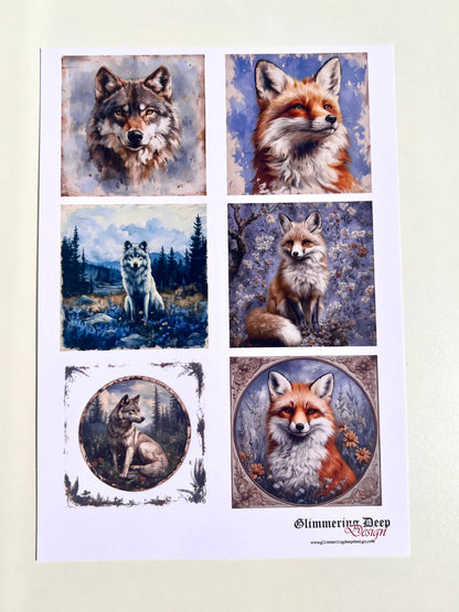 Photo sheet Tractors | Glimmering Deep