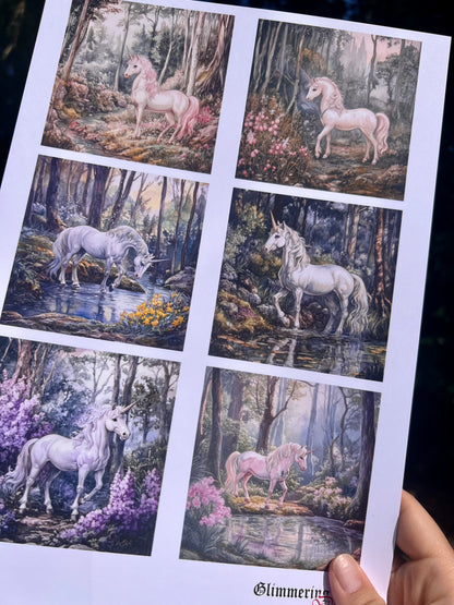 Photo sheet Tractors | Glimmering Deep