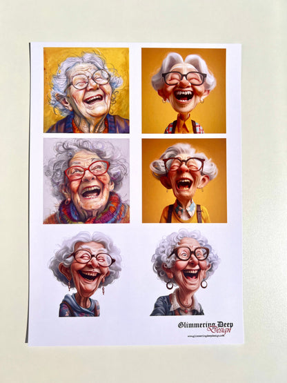 Photo sheet Tractors | Glimmering Deep