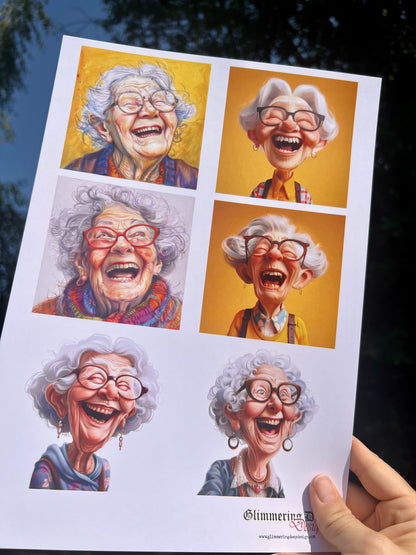 Photo sheet Tractors | Glimmering Deep